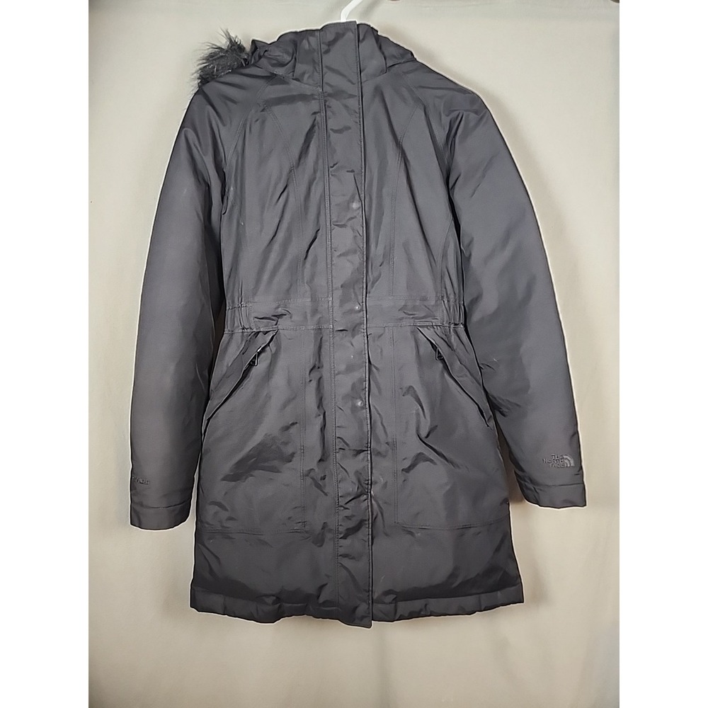 The North Face Arctic Parka Womens S Black 550 Down Waterproof Winter Coat